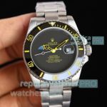 Swiss Replica Rolex Submariner Bamford Blaken Stainless Steel 2836 Watch 